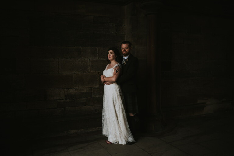 Glasgow University wedding with Cottiers reception