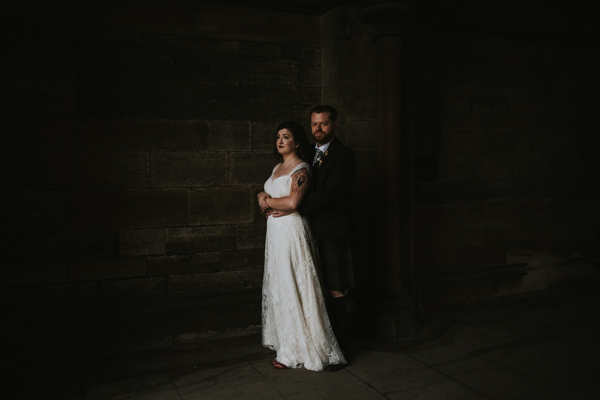 Glasgow University wedding with Cottiers reception
