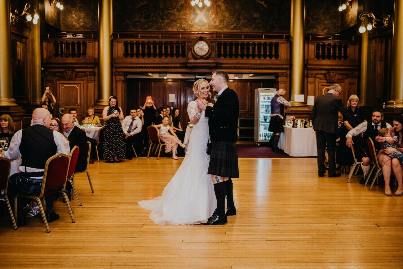 Edinburgh city chambers wedding venue