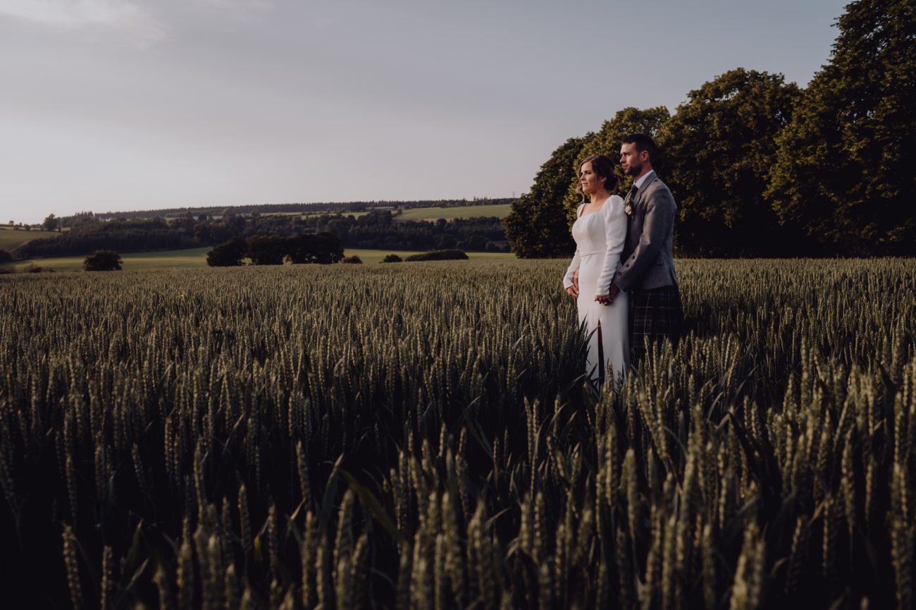 Rossie on the Earn wedding