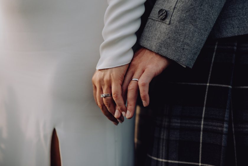 wedding photographer's shot